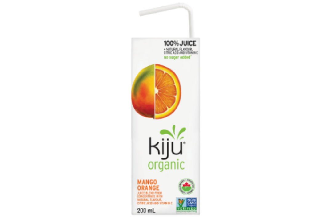 Organic Mango/Orange Juice Box