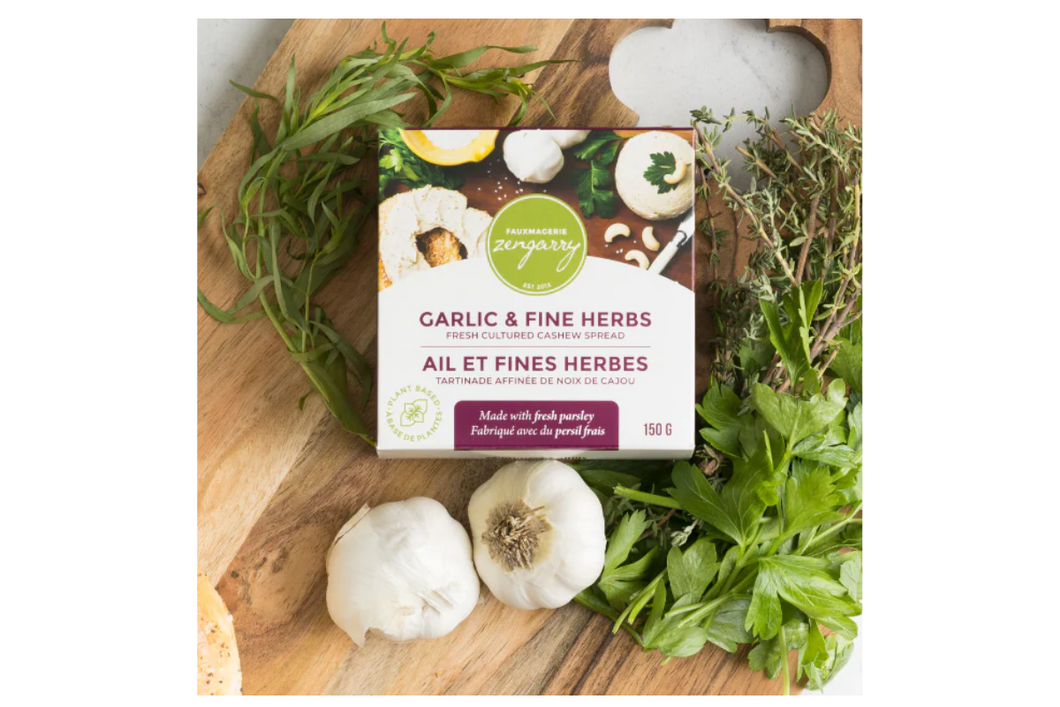 Garlic and Fine Herbs Fauxcheese