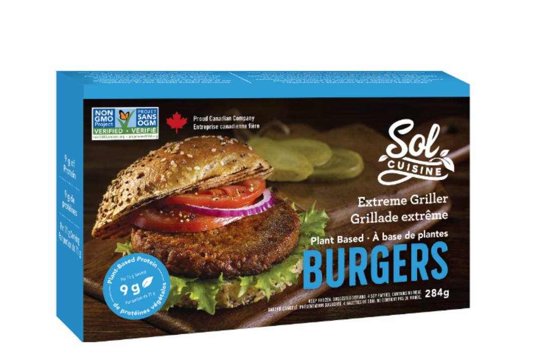 Plant-based burgers - Extreme Griller