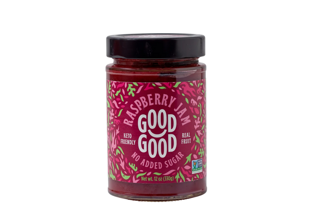 Raspberry Jam - No Added Sugar by Good Good