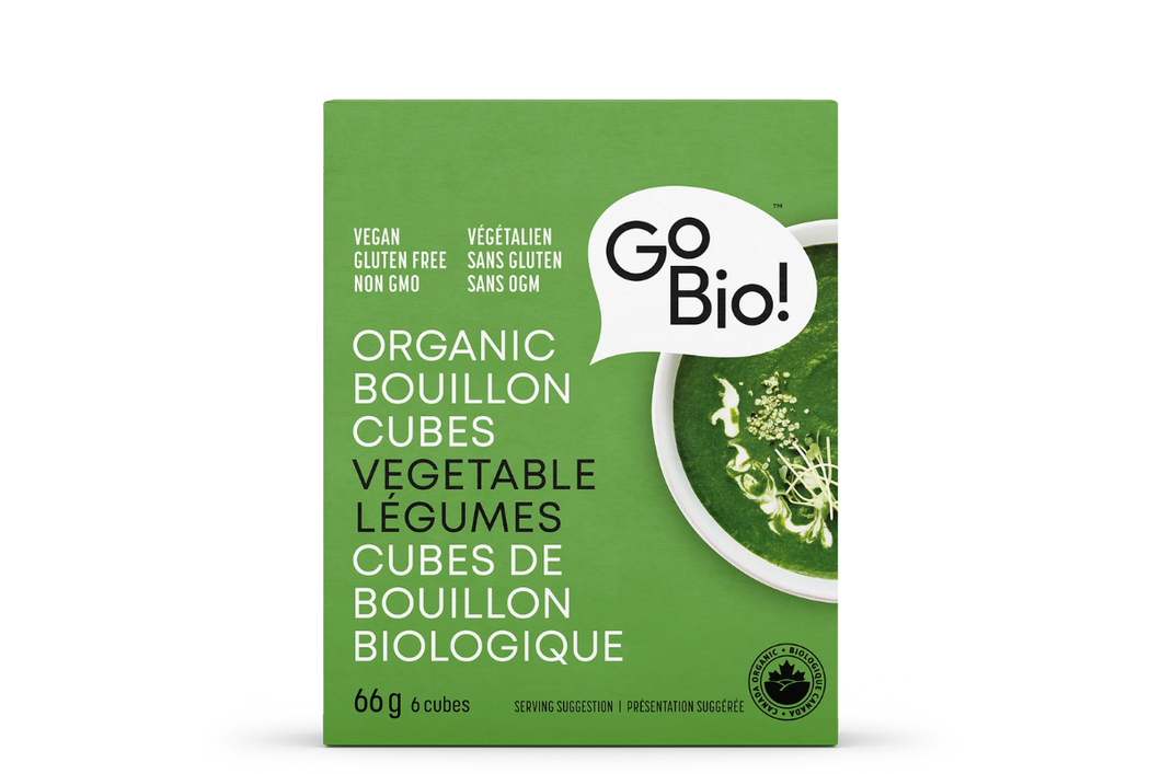 Organic Bouillon Cubes Vegetable by Go Bio!