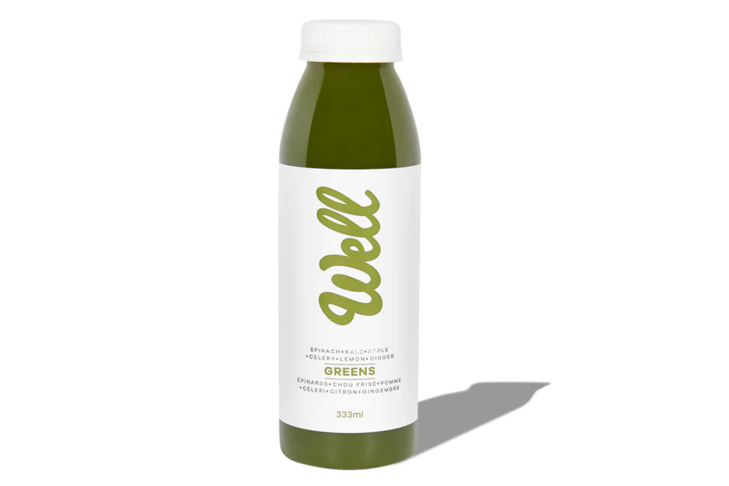 GREENS Cold Press Juice by Well