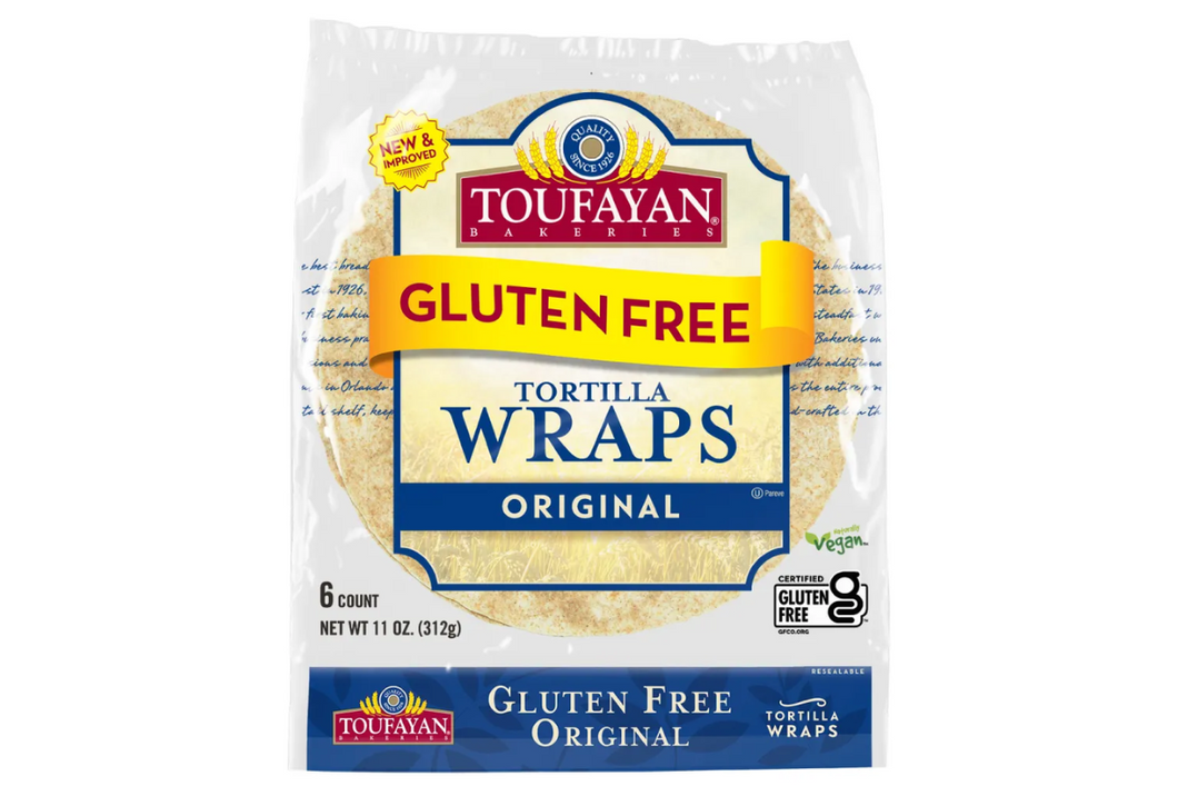 Gluten Free Tortilla Wraps – Original