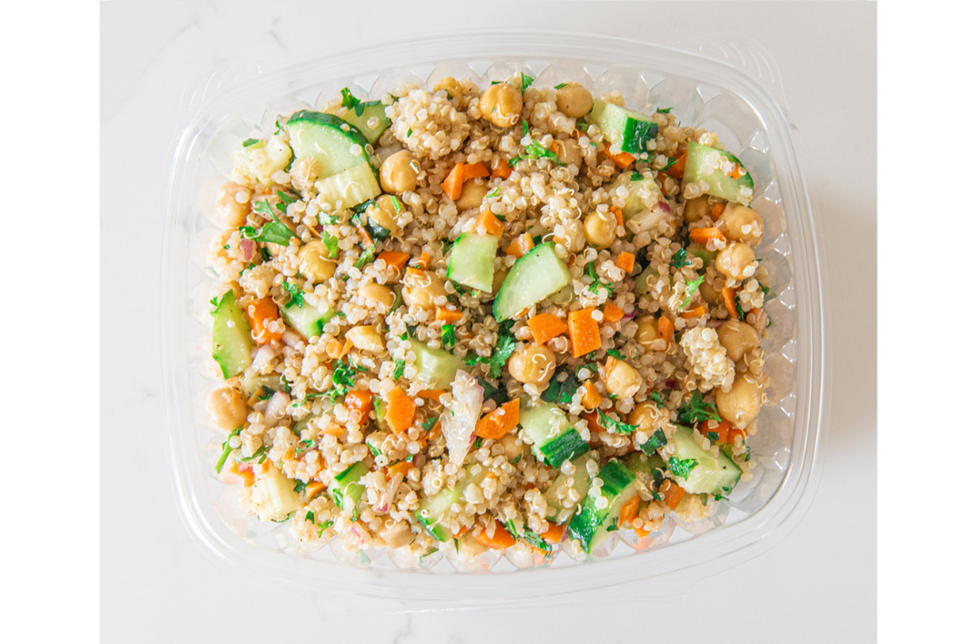 Quinoa and Chickpea Salad with Fresh Herbs Individual 