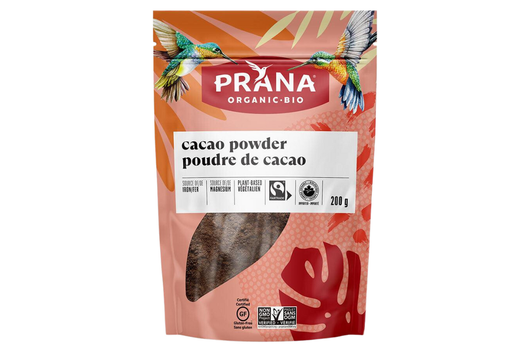 Poudre de cacao biologique par Prana